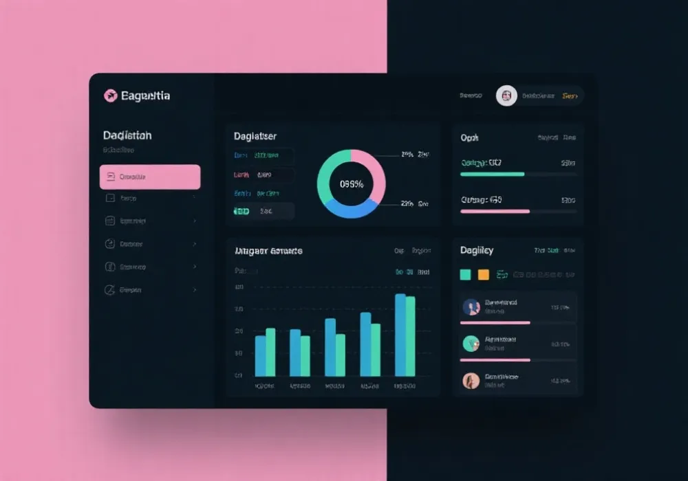 数据看板示意图